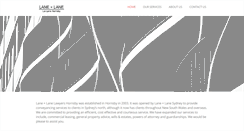 Desktop Screenshot of lanelane.com.au
